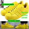 Adidas Donna 8.0US Adidas Originals Sc Pharrell Williams Superstar Giallo 25.0/Louis Vu