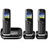 Panasonic KX-TGJ323GB Telefono Fisso, Nero