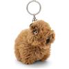 NICI Portachiavi Capybara Capy-Barbara 10cm marrone - Delizioso ciondolo in forma di animale in morbido peluche con anello per cordini e pendenti