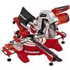 Einhell TC-SM 254 Troncatrice radiale (230-240 V, 1800 W, giri al min. 5000, lama Ø254 x ø30 - 48 denti, inclinabile sinistra 0-45°, taglio max 305 x 85 mm, con laser)