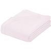 Lisola Copriletto di Piquet di Puro Cotone Tinta Unita - Classic Matrimoniale / Rosa Quarzo