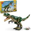 LEGO Creator 3in1 T. rex to Triceratops to Pterodactyl Toys, Dinosaur Figures fo