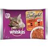 Whiskas pure delight selezione gustosa 4x85 g