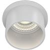 MAYTONI DECORATIVE LIGHTING MAYTONI Moderna Lampada da Incasso da Soffitto, Spot Faretto bianco, Design basic, Alluminio, per 1 lampadina GU10, 50W, IP 20