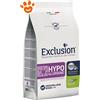 Exclusion Dog Hypoallergenic Adult Medium Large Breed Insetti e Piselli - Sacco Da 12 Kg