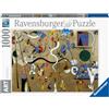 Ravensburger - Puzzle Mirò Harlequin Carnival, 1000 Pezzi, Puzzle Arte per Adulti e Ragazzi, Quadri Famosi da Esporre, Idea Regalo per Lei o Lui, 70x50 cm