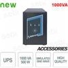Setik UPS1000LED - Gruppo di continuità UPS 1000VA / 500W LCD Monofase