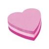 POST-IT Foglietti riposizionabili colorati Post-it® Notes cubo sagomato cuore 225 ff - 2007H