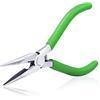 SPEEDWOX Pinze a becco lungo da 5,5 pollici Mini pinze per gioielli con ganasce piatte lisce piccole tagliafili strumento di precisione per la creazione di gioielli professionale pinze per perline
