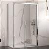 Olimpo Docce Box doccia due lati scorrevole cristallo 6mm h195 anticalcare lagoa duo