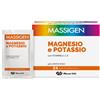Massigen Magnesio e Potassio Integratore Alimentare, 24 bustine