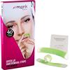 ELMARIS - Strisce Depilatorie Baffetti - Cera a Freddo - Sagomate, Modellabili - Delicate - per Tutte le Pelli - Facili da Utilizzare a Casa - 40 strisce
