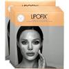 LIPOFIX Maschera Viso - Maschera In Biocellulosa Per La Cura Della Pelle - Maschere Viso Al Collagene Bio Idratanti, Anti-invecchiamento, Illuminanti E Antirughe - 5 Maschere