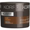 Korff Korff Sun Secret Super Abbronzante, Crema Solare Viso e Corpo, Crema Sublimatrice dell'Abbronzatura, Formula DNA Safe Complex, Texture Morbida, 150ml - 220 g