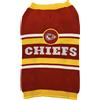 Pets First Maglione per cani NFL Kansas City Chiefs, caldo e comodo, lavorato a maglia, con logo della squadra NFL, per cani di taglia grande e piccola, colore della squadra (KCC-4179-MD)