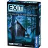 Thames & Kosmos EXIT: Il ritorno alla cabina abbandonata, gioco di carte Escape Room, giochi per famiglie per la notte di gioco, giochi da tavolo per adulti e bambini, da 1 a 4 giocatori, età 12+