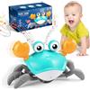 Adeokay Granchio Che Cammina Giochi Neonato 3-6-9-12 Mesi Giocattoli 1-2 Anni Giochi Educativi Idea Regalo