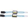 Yctze Decoder LED, 2PCS T10 LED Warning Canceller Adapter Headlight Error Anti-Flicker Decoder Device Resistore