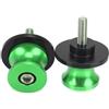 YIEBA M8 Moto Supporti in Forcellone Rocchetti Swing Arm Spool Sliders Stand per Z650 Z800 Z900 Tutto l'anno ZX10R 2013+ ZX6R 2013+ Z1000 2013-2017 Z1000SX 2014 2016 ZX6R ZX636 2014-2022(Verde)