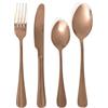 Quid Celebrart Set 24 posate in acciaio inox 26 cm-2 mm rame