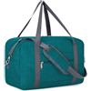 Narwey Bagaglio a Mano 40x20x25 Ryanair Aereo Borsone da Viaggio Pieghevole Borse da Cabina Borsa Weekend Borsa Palestra 20L (Turchese)