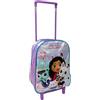 TEKHOME Zaino asilo con trolley borsa scuola con manico allungabile per bambini