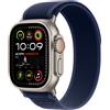 APPLE Watch Ultra 2 GPS + Cellular 49mm cassa in titanio naturale con cinturino Trail Loop blu - S/M