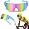 Fentar Occhiali Sportivi Polarizzati UV400 Uomo/Donne, Occhiali da Ciclismo, Running e MTB Ultraleggeri, Lenti Intercambiabili con Cuscinetto Nasale Regolabile, Ideali per Pesca, Escursioni e Outdoor