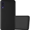 Cadorabo Custodia Compatibile con Samsung Galaxy A50 / A50s / A30s in Nero Metallico - Morbida Cover Protettiva Sottile di Silicone TPU con Bordo Protezione - Ultra Slim Case Antiurto Gel Back Guscio