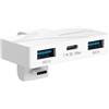 SABRENT Gaming Hub USB-C 3-Porte per ASUS ROG Ally - Leggero, Portabile, Plug and Play, Ricarica PD 3.0 100W, Porte USB A & USB C (HB-ROAY)