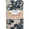 Riad Arredo Telo Arredo Copridivano Copriletto Grandfoulard Fantasia Damascato - Lenzuolo Copritutto Multiuso Salvadivano Elegante (Nero, 2 Piazze - 250x280 cm)