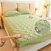 Odot Trapuntati Lenzuola Coprimaterasso con Angoli, Extra Profondo Morbido Impermeabile Elastica Proteggi Coprimaterasso per Letto Singolo Matrimoniale King e Super King Size (90x200+30cm,Verde)