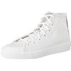 adidas Nizza J, Scarpe da Ginnastica, Ftwr White Ftwr White Core Black, 37 1/3 EU