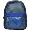 LIGUORO SHOP Zaino Napoli Campione D'Italia Terzo Scudetto Prodotto Ufficiale cm 40x32x17