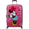 American Tourister Wavebreaker Disney FL - Spinner L, Suitcase, 77 cm, 96 L, multicolore (Minnie Future Pop)