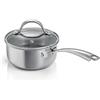 Tescoma 780580 Casseruola 1 manico con coperchio ø 16 cm, capacità 1,5 litri, linea SteelCRAFT