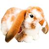 Hermann Teddy Teddy Hermann 93791 Coniglio ariete sdraiato 30 cm, peluche