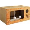 Wpsagek Tiragraffi per gatti, casetta in cartone per gatti, Nascondiglio per tiragraffi per gatti ondulato della fattoria, Scratcher House Bed Lounge Riposo per tiragraffi - Scratch House 2 in 1 per