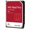 Western Digital - WESTERN DIGITAL HDD RED PRO 8TB 3,5 7200RPM SATA 6GB/S 256MB CACHE