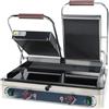 D.L. SERVICE Piastra vetroceramica con piano liscio Cm 55 x 33 e coperchi rigati Monofase