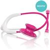 MDF Instruments Stetoscopio MDF Acoustica bianco e fucsia con doppia testina