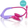 MDF Instruments Stetoscopio MDF Acoustica lilla e fucsia con doppia testina