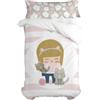 Happy Friday HappyFriday Happynois Kitty Set copripiumino multicolore per letto da 80/90 2 pezzi