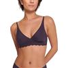 sloggi Donna Zero Microfibre 2.0 Soft Bra, Blueberry, XS