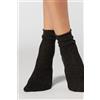 Calzedonia Calze Corte Con Cashmere Nero