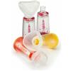 L'espace - Camera distanziatrice per erogatori spray predosati l'espace mdi con valvola 200ml pediatrico colore giallo misura 80x80x170mm con maschera