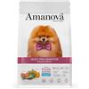 Amanova - Cibo Secco Cani Adulti Piccola Taglia, Salmone, 2Kg