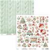 Carta Scrap Merry & Joy