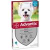 Advantix Spot On Per Cani Oltre 4kg Fino a 10 Kg 1 Pipetta 1 Ml