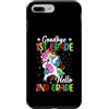 Celebrate Graduation Last Day Of School Custodia per iPhone 7 Plus/8 Plus Addio 1 Grado Ciao 2 Grado Unicorno Laurea Per Bambini